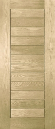 horizontal plank oak
