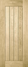 vertical plank oak