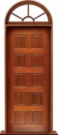 10 panel: double door + sidelight on right