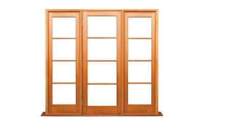 4 light: 1 door + 2 fixtures on sides
