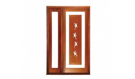 gecko: single door + sidelight on left