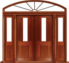 paddington: double door + sidelight on left