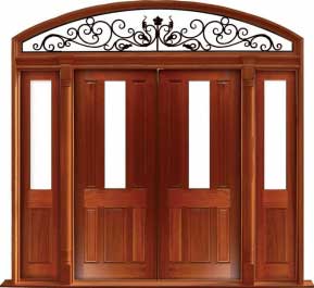 paddington: double door + sidelight on left