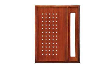 toku pivot: single door + sidelight on right