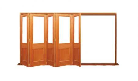 victorian single light: five door bifold - all left or all right