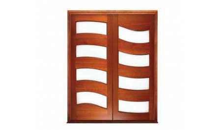 wave: double door
