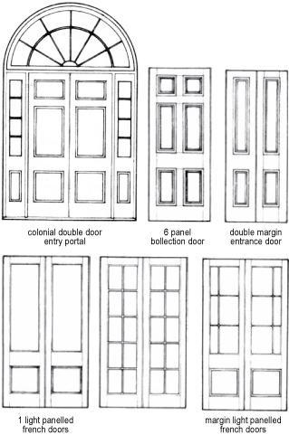 Coloninal style doors