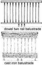 Victorian balustrades