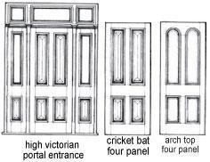 Victorian style doors 1
