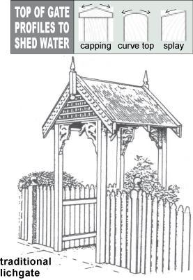 Traditional lich gate