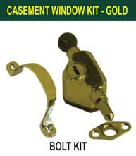 Casement window KIT - gold