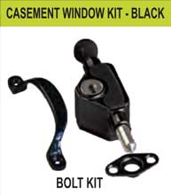 Casement window KIT - black